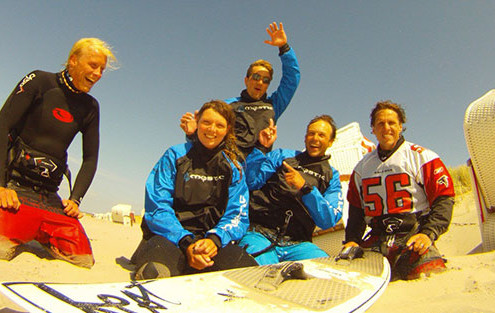 Kiteschule am Ostseestrand