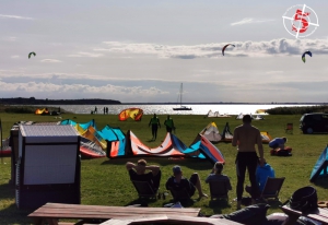 Kitesurfen lernen Ostsee Saal